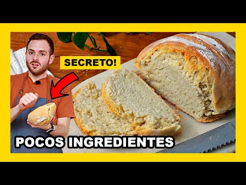 🔶 Como hacer PAN CASERO súper fácil y rápido!