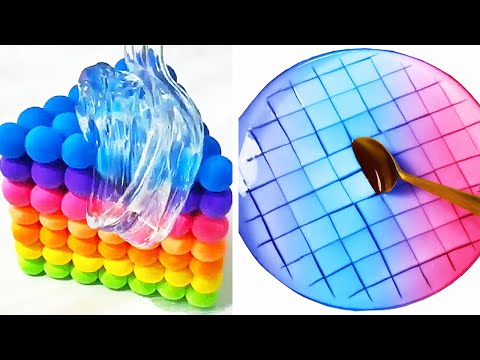 3 Hours Of Oddly Satisfying Slime ASMR - Relaxing Videos for Better Sleep 3427