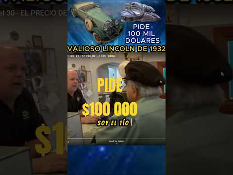 PIDE $100 MIL POR LINCOLN DE 1932 💲💲 segunda parte