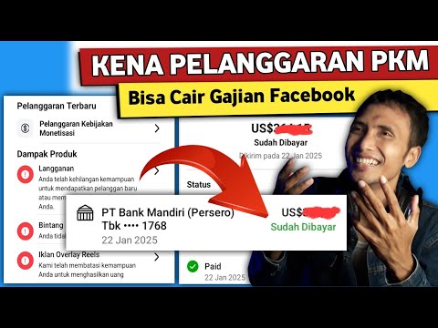 Meski Kena PKM Tapi Akhirnya Bisa Gajian Facebook | Pelanggaran Kebijakan Monetisasi