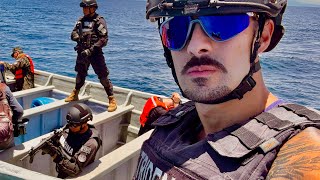 Operativo militar para atrapar barcos con dr0gas! MARINA DE EL SALVADOR 