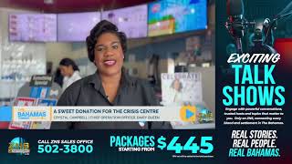 YouTube video thumbnail: A Sweet Donation For Crisis Centre