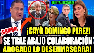¡CAYÓ PEREZ! ABOGADO LO DESENMASCARA Y DESPATA ESC4NDALO  "SE TUMBA COLABORACIÓN DE PINHEIRO"