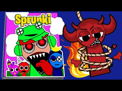 Making INCREDIBOX SPRUNKI Game Book📚 ➕ SKY Squishy Surgery