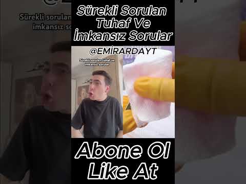 Sürekli Sorulan Tuhaf Ve İmkansız Sorular #cute #asmr