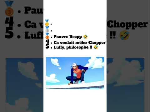 Top 5 Moments Drôles Dans One Piece #edit #onepiece  #humour #funnyvideo #viralvideo