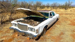 FREE Ford LTD will it RUN and DRIVE after being abandoned 28 years ago?