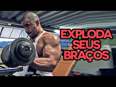 EXPLODA SEUS BRAÇOS! - Treino Bíceps e Tríceps