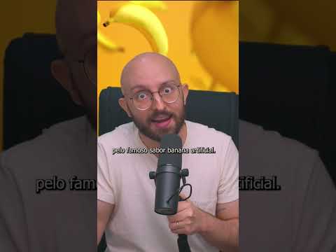 por que "SABOR BANANA" não tem GOSTO de BANANA?