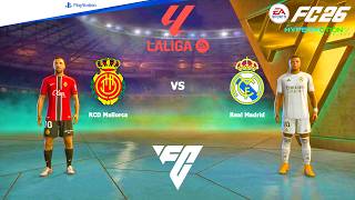 FC 26 PS4 - Mallorca vs Real Madrid | Pertandingan La Liga EA SPORTS