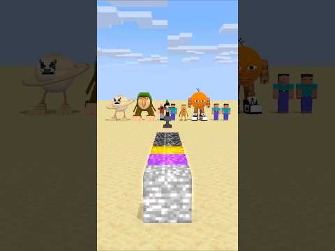 HELP Herobrine To Power Up And Win The Perfect Push #friendship #shorts #trending #anime