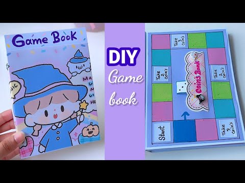 How to make game book  / Tonni art and craft/ paper craft ideas/easy to make