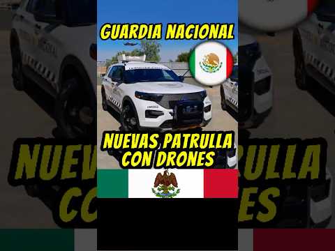 Guardia Nacional recibe patrullas modernas con drones integrados #mexico #ejercitomexicano #noticias