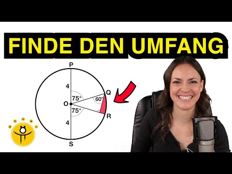 Wie groß ist der UMFANG der roten Fläche?