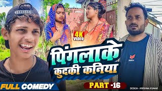 पिंगलाके कुदकी कनिया (Part-16)#Gamgharcomedy//Maithili Serial#Comedy2025