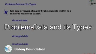 Problem-Data and its Types