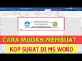 Creating a Letterhead in Microsoft Word 2019