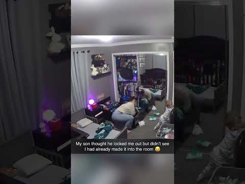 Son Thinks He Locked Mom Out