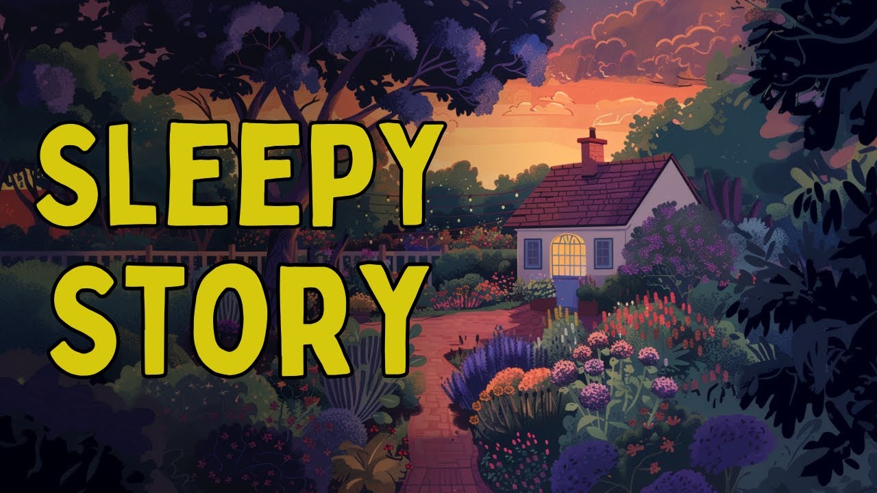Exploring a Beautiful Backyard SOOTHING Sleepy Story - Storytelling and EXTENDED Sleep Music