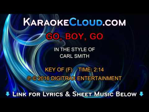 Carl Smith – Go, Boy, Go (Backing Track)