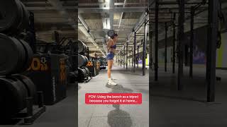 He had no clue 😂 (via @oliviaandreafitness/TT)