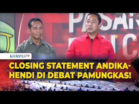 [FULL] Pernyataan Penutup Andika-Hendi di Debat Pamungkas Pilkada Jateng 2024