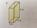 Volume of Rectangular Prisms