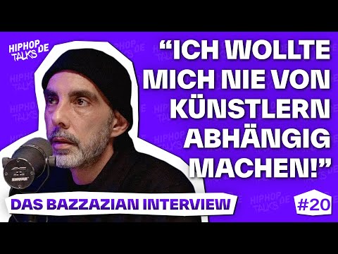 BAZZAZIAN über HAFTBEFEHL, Resonanz auf "100Angst", SOULY, SOUFIAN & SYMBA | HIPHOP.DE TALKS #20