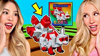 Can We Get the RARE KITSUNE Pet in GROW A GARDEN? W/ LANA RAE