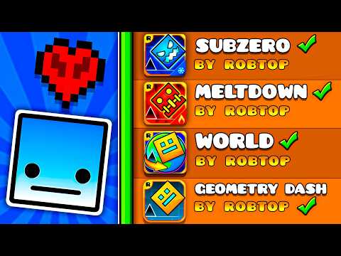 Смогу Ли Я Пройти Каждую Версию Geometry Dash С 1 ПОПЫТКИ ?
