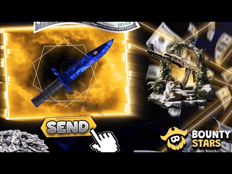 I WON THE CASE BATTLE WITH $500 ON BOUNTYSTARS!? | BountyStars Promo Code |