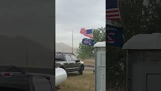When the Wind Chooses Violence..just another quick storm in South Dakota #southdakota #storm #haboob