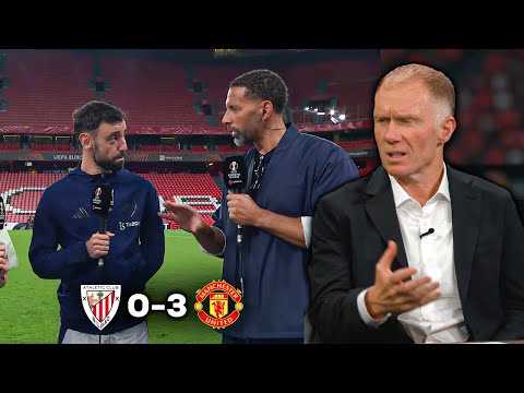 Rio Ferdinand Interviews Bruno Fernandes on the win & Paul Scholes Reaction & Analysis