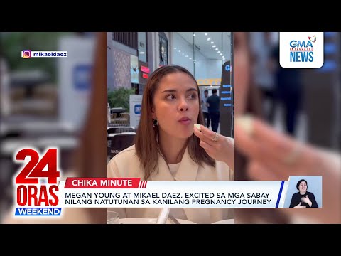 Megan Young at Mikael Daez, excited sa mga sabay nilang natutunan sa kanilang... | 24 Oras Weekend