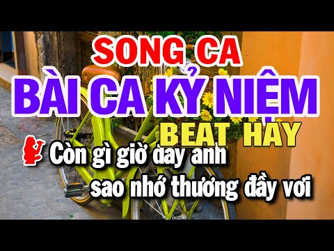 Bài Ca Kỷ Niệm Karaoke [ Song Ca C#m ] Dễ Hát Nhạc Sống 2025 | Huỳnh Lê