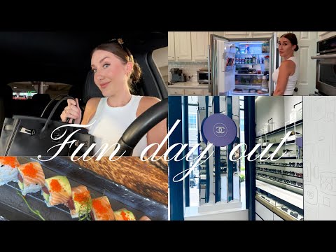 LETS GO SHOPPING ♡ CHANEL, ANTHRO, PB, CAR CHAT, BIRKIN THOUGHTS, NEW FRIDGE, SUSHI DATE & LABUBUS?