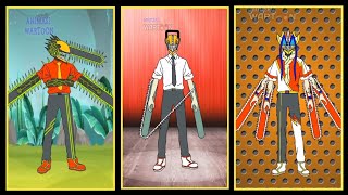Denji chainsaw man transform