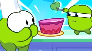 Om Nom Stories -  ¡Pastel para dos! | Dibujos animados divertidos para niños
