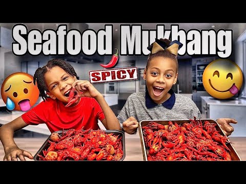 SPICY SEAFOOD CHALLENGE | MUKBANG + Q&A