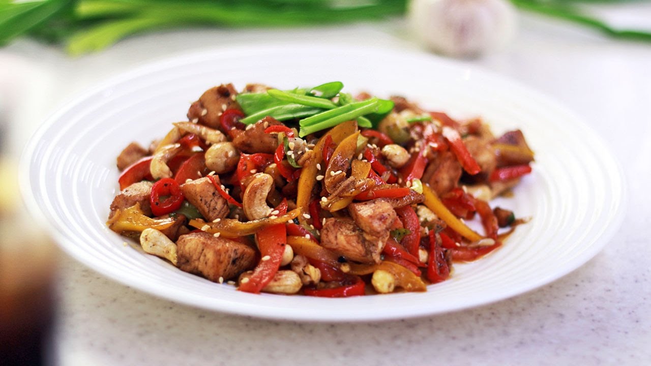 РЕЦЕПТ КУРИЦА ГУНБАО (kung pao. Остро