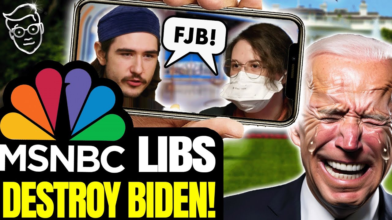 PANIC: MSNBC Tries To CUT the FEED As Young Lib Voters DESTROY Biden LIVE On-Air, Reporter In SHOCK!
