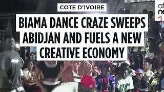 YouTube video thumbnail:  Biama Dance Craze Sweeps Abidjan and Fuels a New Creative Economy 