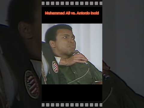 MMA fight between Muhammad Ali and Antonio Inoki! #shorts