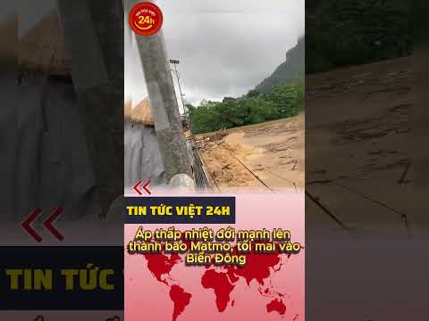 Bão Matmo áp sát Quảng Ninh – Bắc Bộ mưa lớn nguy cơ lũ quét