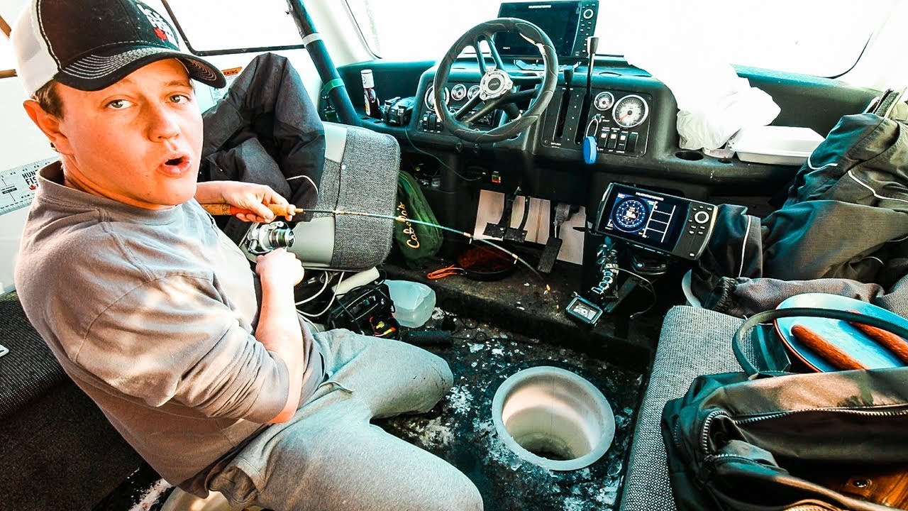 My best day EVER ice-fishing for Big Walleyes. - Jay Siemens