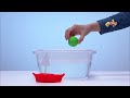 Identifying Objects in Water Experiment