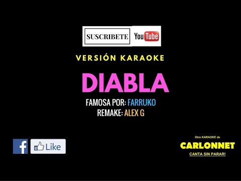 Diabla – Farruko (Karaoke)