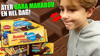 ÄTER BARA MARABOU EN HEL DAG (julafton)