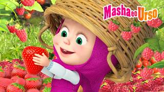 🎉 Dia de Framboesa 🍓😋 Coleção de desenhos animados 👱‍♀️🐻 Masha e o Urso