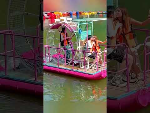 Stuck Paddling: The Friend Zone Chronicles! 😂🚣♀️#shorts